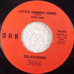 Little Johnny Jewel by Television (Single, Art Rock): Reviews